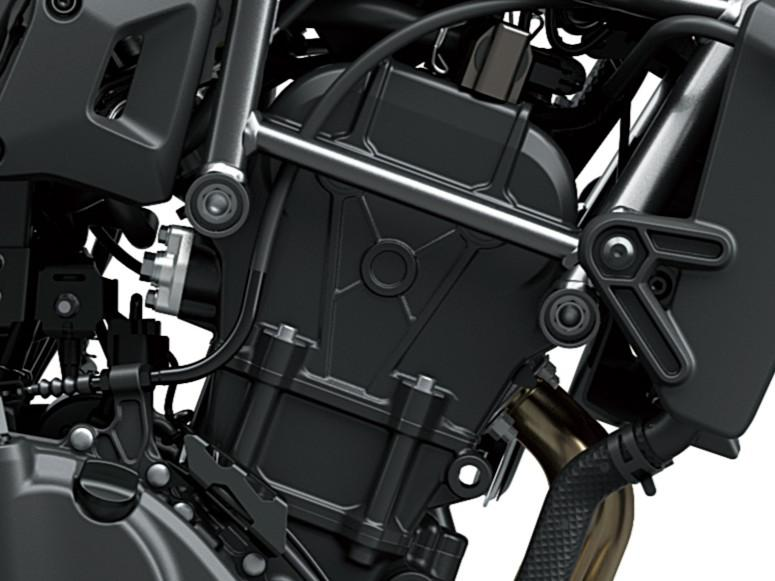 Moteur bicylindre parallèle dérivé de la Ninja, avec de fortes performances à bas régime